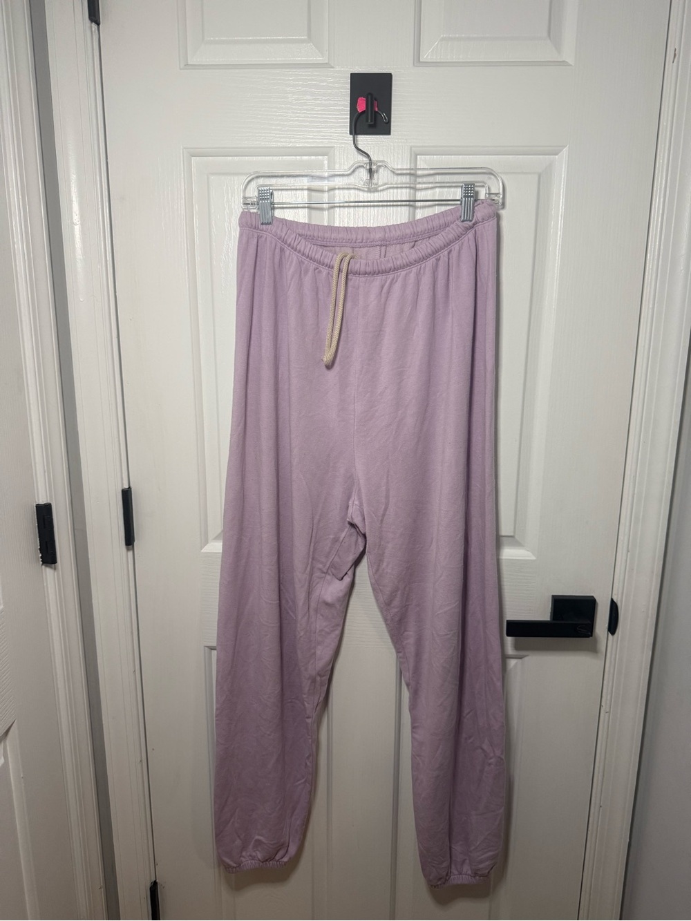 Cozy Lilac Drawstring Joggers for Women